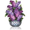 Freshcut Paper Pop Up Cards, Garden Lilacs, 12 Inch Life Sized Forever Flower Bouquet 3D Popup Greeting Card, Birthday Cards, Thank You Card, Blank Notecard & Envelope(Garden Lilacs)