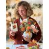 Freshcut Paper Pop Up Cards, Sunflowers, 12 Inch Life Sized Forever Flower Bouquet 3D Popup Greeting Card, Birthday Cards, Get Well Gifts, Blank Notecard & Envelope(Pumpkin Spice)