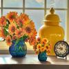 Freshcut Paper Pop Up Cards, Sunflowers, 12 Inch Life Sized Forever Flower Bouquet 3D Popup Greeting Card, Birthday Cards, Get Well Gifts, Blank Notecard & Envelope(Sunflowers)