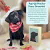 Freshcut Paper Pop Up Pet Cards, Gifts for Dog Lovers, Birthday Cards with Accessory Sheet, Note Card & Envelope, 3D Popup Greeting Card, Pit Bull(Black Lab)