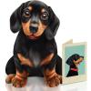 Freshcut Paper Pop Up Pet Cards, Gifts for Dog Lovers, Birthday Cards with Accessory Sheet, Note Card & Envelope, 3D Popup Greeting Card, Pit Bull(Dachshund)