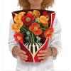 imageFreshcut Paper Pop Up Cards Sunflowers 12 Inch Life Sized Forever Flower Bouquet 3D Popup Greeting Card Birthday Cards Get Well Gifts Blank Notecard ampamp EnvelopeFrench Blooms