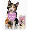 Freshcut Paper Pop Up Pet Cards, Black Cat, Gifts for Cat Lovers, Gifts for Mom with Mother’s Day Accessory Sheet, Notecard & Envelope, 3D Popup Greeting Card, Mother’s Day Cards(Calico Cat)
