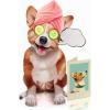 Freshcut Paper Pop Up Pet Cards, Gifts for Dog Lovers, Birthday Cards with Accessory Sheet, Note Card & Envelope, 3D Popup Greeting Card, Pit Bull(Corgi)