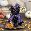 Freshcut Paper Pop Up Cards, 15 Inch Haunted House, Pop Up 3D Greeting Cards, Paper Haunted House Decoration, Halloween Card, Birthday Card, Blank Notecard & Envelope(Mini Halloween Cat)