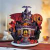 Freshcut Paper Pop Up Cards, 15 Inch Haunted House, Pop Up 3D Greeting Cards, Paper Haunted House Decoration, Halloween Card, Birthday Card, Blank Notecard & Envelope(Haunted House)