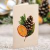 Freshcut Paper Pop Up Cards, Blue Poinsettia, 10 Inch Life Sized Forever Flower Bouquet 3D Popup Greeting Cards, Christmas Card, Hanukkah Card, Blank Notecard & Envelope(Winter Magnolia)