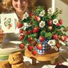 Freshcut Paper Pop Up Cards, Butterflies & Buttercups, 12 Inch Life Sized Forever Flower Bouquet 3D Popup Greeting Card, Birthday Cards, Thank You Card, Blank Notecard & Envelope(Strawberry Blossom)