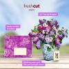 Freshcut Paper Pop Up Cards, Grande Peony Paradise, 18 Inch Life Sized Forever Flower Bouquet 3D Popup Greeting Card, Birthday Cards, Thank You Card, Blank Notecard & Envelope(Grande Garden Lilacs)