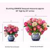 Freshcut Paper Pop Up Cards, Grande Peony Paradise, 18 Inch Life Sized Forever Flower Bouquet 3D Popup Greeting Card, Birthday Cards, Thank You Card, Blank Notecard & Envelope(Peony Paradise Grande Mom Heart)