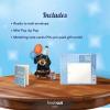 Freshcut Paper Pop Up Cards, Mini Birthday Puppy & Kitten, 6 Inch Mini Sized 3D Pet Gifts, Popup Greeting Card, Birthday Card, Paper Cat & Dog Cards, Blank Notecard & Envelope(Mini Birthday Puppy)