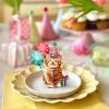 Freshcut Paper Pop Up Cards, Mini Birthday Puppy & Kitten, 6 Inch Mini Sized 3D Pet Gifts, Popup Greeting Card, Birthday Card, Paper Cat & Dog Cards, Blank Notecard & Envelope(Mini Birthday Kitten)
