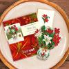 Freshcut Paper Pop Up Cards, Mini Christmas Puppy & Kitten, 6 Inch Mini Sized 3D Pet Gifts, Popup Greeting Card, Christmas Card, Paper Cat & Dog Cards, Blank Notecard & Envelope(Mini Winter Joy)