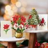 Freshcut Paper Pop Up Cards, Mini Christmas Puppy & Kitten, 6 Inch Mini Sized 3D Pet Gifts, Popup Greeting Card, Christmas Card, Paper Cat & Dog Cards, Blank Notecard & Envelope(Mini Holiday Collection)