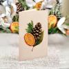 Freshcut Paper Pop Up Cards, Mini Christmas Puppy & Kitten, 6 Inch Mini Sized 3D Pet Gifts, Popup Greeting Card, Christmas Card, Paper Cat & Dog Cards, Blank Notecard & Envelope(Mini Winter Magnolia)