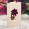 Freshcut Paper Pop Up Cards, Mini Lavender & Butterflies, 6 Inch Mini Sized Forever Flower Bouquet 3D Popup Greeting Card, Birthday Cards, Thank You Card, Teacher Gifts, Blank Notecard & Envelope(Moonlight Garden)