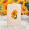 Freshcut Paper Pop Up Cards, Mini Sunflowers, 6 Inch Mini Sized Forever Flower Bouquet 3D Popup Greeting Cards, Birthday Cards, Get Well Gifts, Blank Notecard & Envelope(Mini Sunflower Set of 2)
