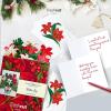 Freshcut Paper Pop Up Cards, Mini Winter Joy, 6 inch Mini Sized Paper Flower Bouquet 3D Popup Greeting Cards, Christmas Card, Holiday Card, Blank Notecards & Envelopes, Pack of 5(10pk Mini Winter Joy)