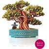 Freshcut Paper Pop Up Cards, Prayer Plant, 12 Inch Life Sized Paper House Plants 3D Popup Greeting Cards, Birthday Card, Get Well Gifts, Blank Notecard & Envelope(Bonsai)