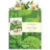 Freshcut Paper Pop Up Cards, Serenity Orchid, 12 Inch Life Sized Forever Flower Bouquet 3D Popup Greeting Card, Birthday Cards, Get Well Gifts, Blank Notecard & Envelope(Ivory & Sage)