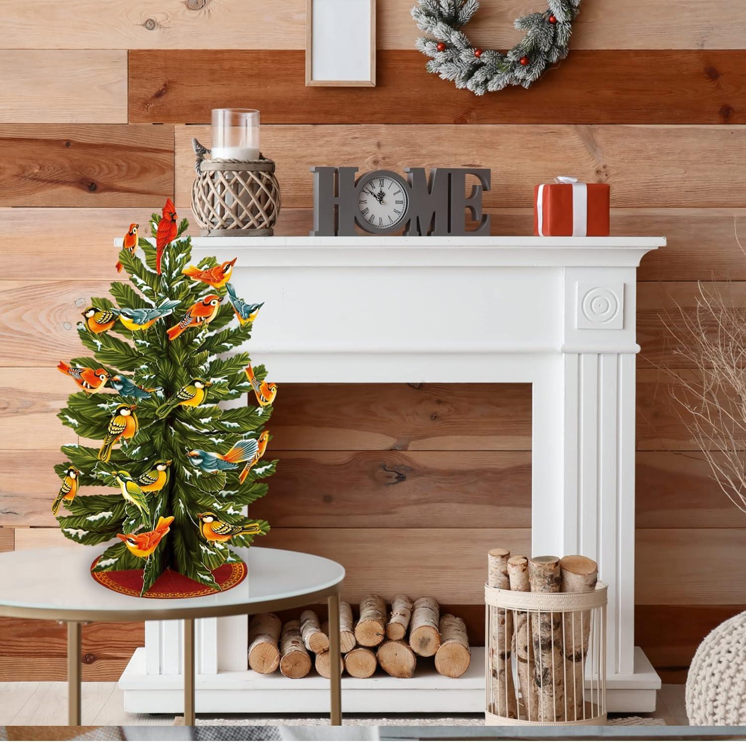 imageFreshcut Paper Light Up Pop Up Card Light Up Holiday Candle with Lights 3D Popup Christmas Cards Holiday Card with Blank Notecard ampamp EnvelopeWinter Tree