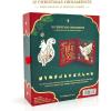 Freshcut Paper 2025 Advent Calendar, Mary Engelbreit’s Christmas Village, Pop Up 3D Greeting Cards, Paper Advent Calendar for Adults, Christmas Gifts, Holiday Cards with Blank Notecard & Envelope(Enchanted Forest Ornaments Advent Calendar)