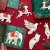 Freshcut Paper 2025 Advent Calendar, Mary Engelbreit’s Christmas Village, Pop Up 3D Greeting Cards, Paper Advent Calendar for Adults, Christmas Gifts, Holiday Cards with Blank Notecard & Envelope(Enchanted Forest Ornaments Advent Calendar)