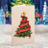 Freshcut Paper Light Up Pop Up Card, Light Up Holiday Candle with Lights, 3D Popup Christmas Cards, Holiday Card with Blank Notecard & Envelope(Christmas Skating)