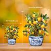 Freshcut Paper Pop Up Cards, Mini Lemon Blossom Tree, 6 Inch Mini Sized Paper House Plants 3D Popup Greeting Card, Thank You Cards, Get Well Gifts, Blank Notecard & Envelope(Lemon Blossom Tree)